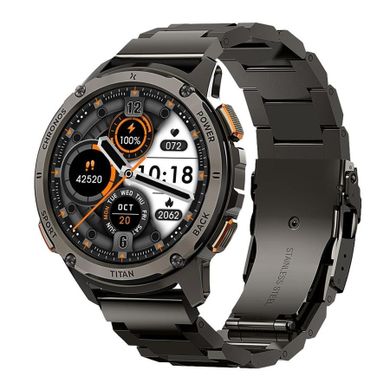 Maxcom, FW110 Titan Chronos, smartwatch, czarny