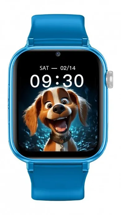 Maxcom, FW59 Kiddo, smartwatch dla dzieci, 4G, niebieski