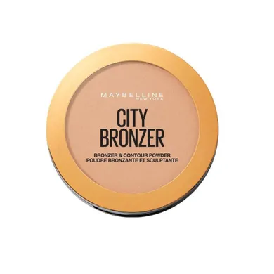 Maybelline New York, City Bronzer, puder brązujący do twarzy, 200 Medium Cool, 8 g