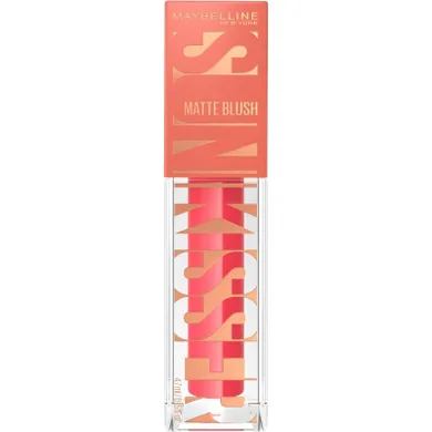 Maybelline New York, Sunkisser Hazy Matte, róż do policzków w płynie, 30 pink mirage, 4,7 ml