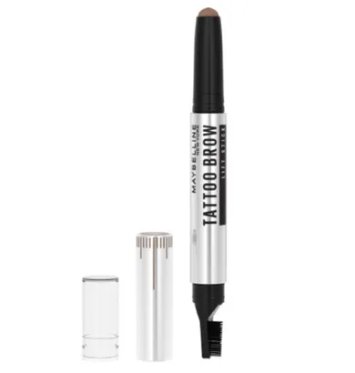 Maybelline, Tattoo Brow Lift Stick, wosk do modelowania brwi, 02 Soft Brown, 10g