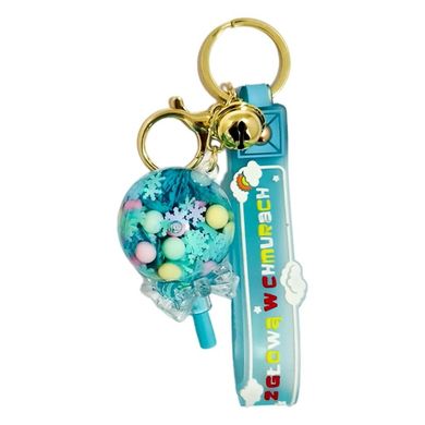 MCD, brelok lizak, niebieski