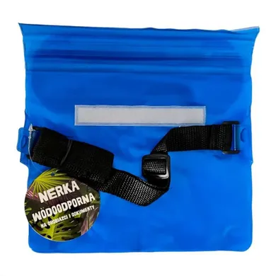 MCD, saszetka na biodra, wodoodporna, niebieska
