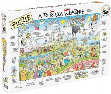 MDR, A to Polska właśnie, puzzle, 1000 elementów