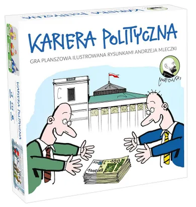 MDR, Kariera Polityczna, gra planszowa ilustrowana rysunkami Andrzeja Mleczki