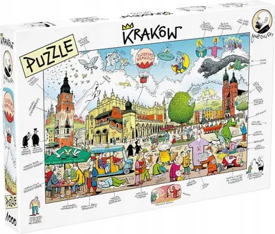 MDR, Kraków, puzzle, 1000 elementów