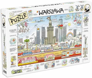 MDR, Warszawa, puzzle, 1000 elementów