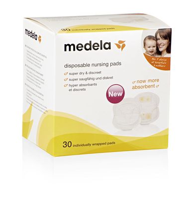 Medela, wkładki laktacyjne jednorazowe, 30 szt.