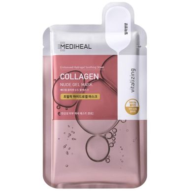 Mediheal, Collagen Nude Gel Mask, rewitalizująca maska w płachcie, 30g