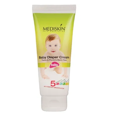 Mediskin, Baby Diaper Cream, krem na pieluszkowe podrażnienia skóry, 100 ml