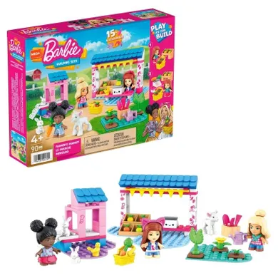 Mega Bloks, Barbie, Targ farmerski, klocki, figurki
