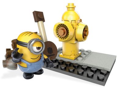 Mega Bloks, Minionki, hydrant, minizestaw klocków
