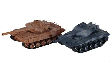 Mega Creative, bitwa czołgów, pojazdy wojskowe zdalnie sterowane, 2 szt.