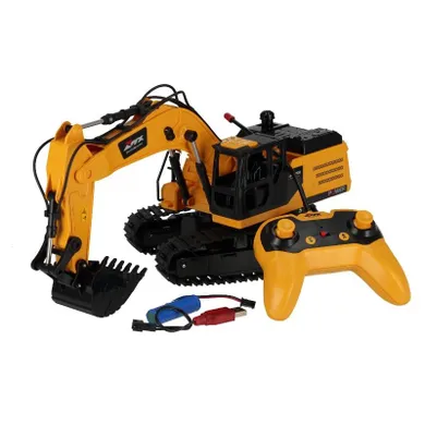 Mega Creative, koparka, pojazd budowlany zdalnie sterowany zdalnie sterowany