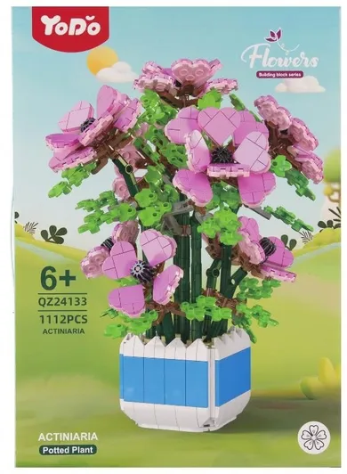 Mega Creative, Kwiaty, klocki konstrukcyjne, 1112 elementów