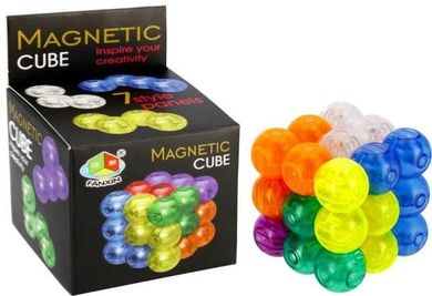 Mega Creative, magiczna kostka magnetyczna, zabawka edukacyjna