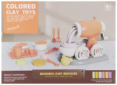 Mega Creative, masa plastyczna z akcesoriami, makaron