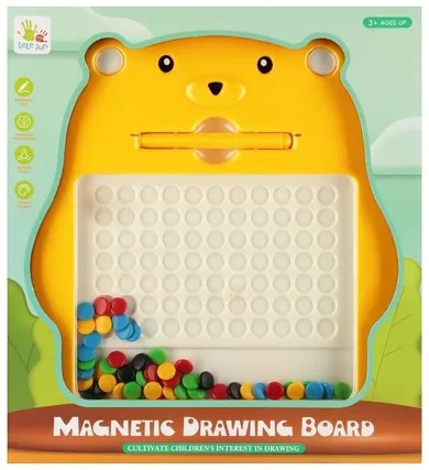 Mega Creative, mozaika magnetyczna, układanka, Miś