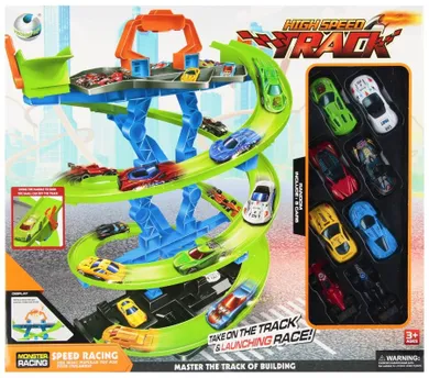 Mega Creative, tor samochodowy z autkami