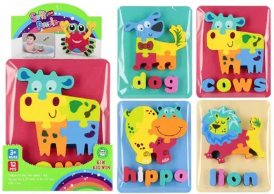 Mega Creative, Zwierzęta, puzzle piankowe, 1 szt.