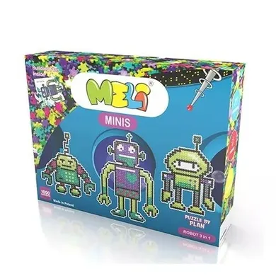 Meli, Minis, klocki, Robot, 3w1