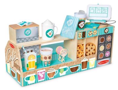 Melissa & Doug, Barista Coffee Shop, drewniana kawiarnia