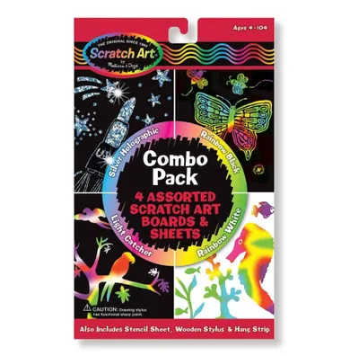 Melissa & Doug, Combo pack, zestaw do grawerowania