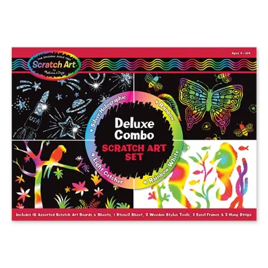 Melissa & Doug, Deluxe combo, zestaw do grawerowania