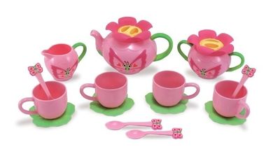Melissa & Doug, Motylek, zestaw filiżanek