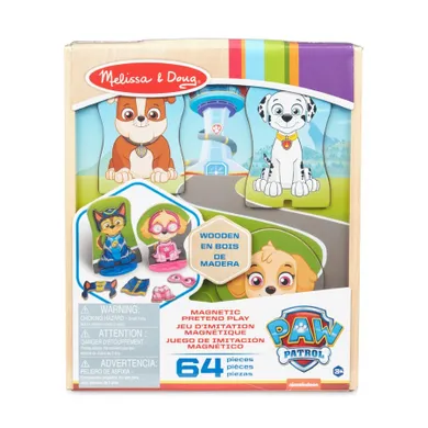 Melissa & Doug, Psi Patrol, Magnetic Pretend Play, układanka magnetyczna z figurkami