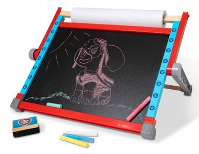 Melissa & Doug, Psi Patrol, Tabletop Art Center, dwustronna tablica edukacyjna