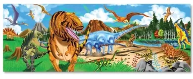 Melissa & Doug, puzzle podłogowe Świat dinozaurów