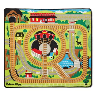 Melissa & Doug, tory kolejowe, dywan