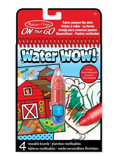 Melissa & Doug, Water Wow! Połącz kropki, kolorowanka wodna