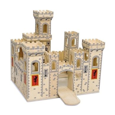 Melissa & Doug, Zamek rycerski, drewniany