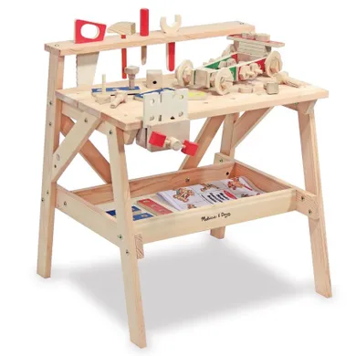 Melissa & Doug, zestaw do majsterkowania, drewniany