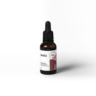 Melo, rewitalizujące serum do twarzy z witaminami A C i E, 30 ml
