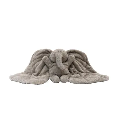 Membantu, Słoń, stabilizator dla dziecka, pluszak obciążeniowy, szary