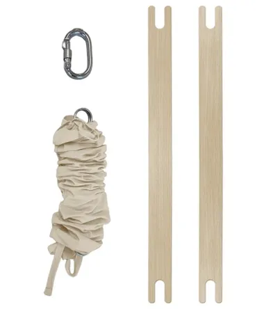 Membantu, zestaw do przekształcenia hamaka-huśtawki bliźniaczej, beżowy
