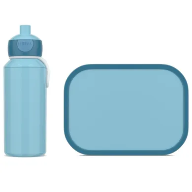 Mepal, Campus, lunchbox z bidonem, zestaw, Cool Blue