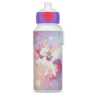 Mepal, Campus, Unicorn Glow, butelka dla dzieci pop-up, 400 ml
