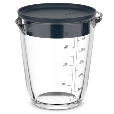 Mepal, Chef It, dzbanek z miarką i pokrywką, Navy, 500 ml