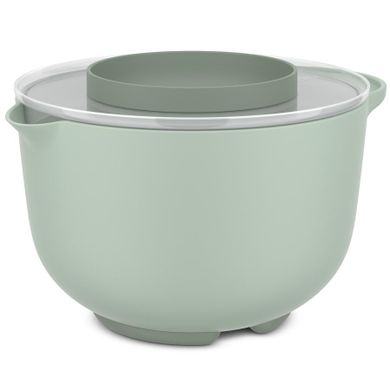 Mepal, Chef It, miska do miksowania z pokrywą odporną na rozchlapywanie, Nordic Sage, 3000 ml