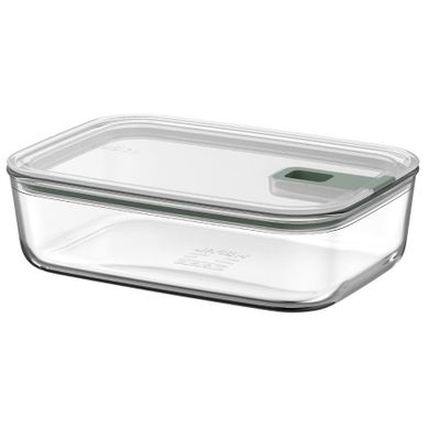Mepal, EasyClip 2.0, pojemnik szklany na żywność, Nordic Sage, 1500 ml