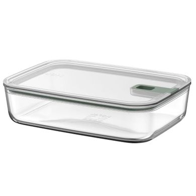 Mepal, EasyClip 2.0, pojemnik szklany na żywność, Nordic Sage, 2250 ml