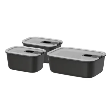 Mepal, EasyClip 2.0, zestaw trzech pojemników, 2-450 ml, 1000 ml