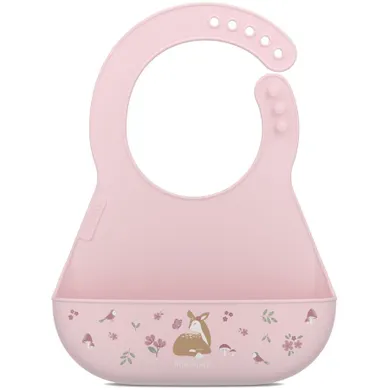 Mepal, Mio, Fairy Garden, śliniak silikonowy z kieszonką