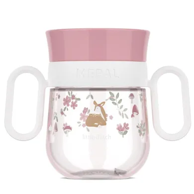 Mepal, Mio, kubek dziecięcy treningowy do nauki picia, Fairy Garden, 200 ml