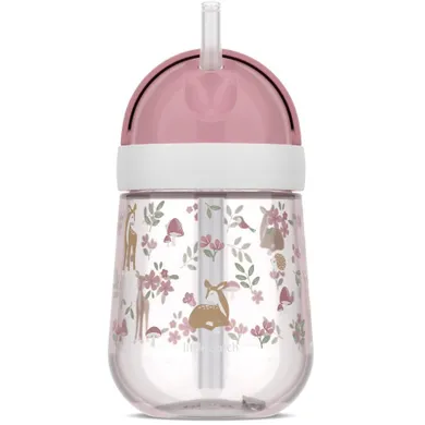 Mepal, Mio, kubek dziecięcy ze słomką, Fairy Garden, 300 ml