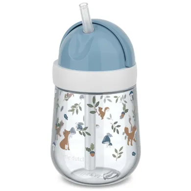 Mepal, Mio, kubek dziecięcy ze słomką, Forest Friends, 300 ml
